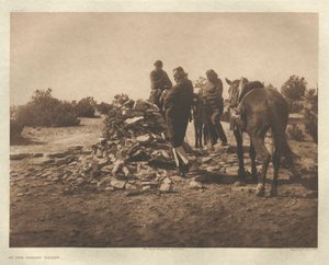 Salkku I, levy 30: Navaho tekijältä Edward S. Curtis