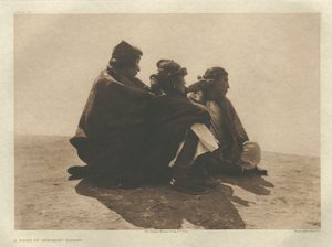 Salkku I, levy 36: Navaho tekijältä Edward S. Curtis