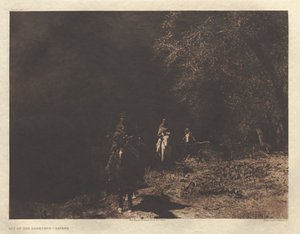Salkku I, levy 37: Navaho tekijältä Edward S. Curtis