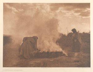 Keramiikkapolttimet Santa Clarassa tekijältä Edward S. Curtis