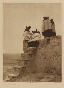 Tanssijoiden katselu tekijältä Edward S. Curtis