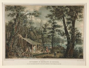 Maahanmuuttajien asettaminen Missouriin/ Lähdimme rakkaasta maastamme tekijältä Edward Sachse