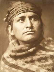 Aavikon päällikkö, Navaho tekijältä Edward Sheriff Curtis