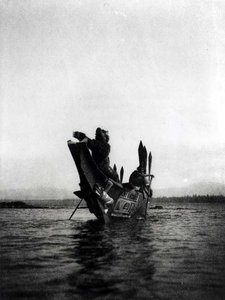 Tenaktak häävieraat, elokuvasta "The North American Indian" tekijältä Edward Sheriff Curtis