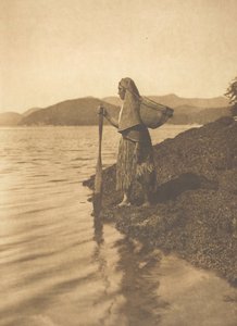 Merilevän keräilijä, 1915. tekijältä Edward Sheriff Curtis
