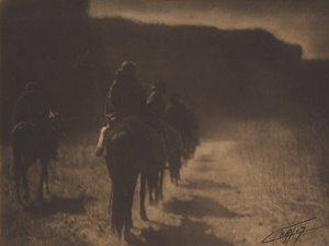 Katoava kansa (navajo) tekijältä Edward Sheriff Curtis