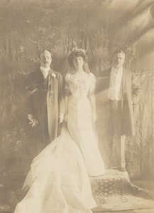 Theodore Roosevelt, Alice Roosevelt Longworth ja Nicholas Longworth tekijältä Edward Sheriff Curtis