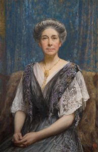 Rouva Alfred C. Oslerin muotokuva tekijältä Edward Steel Harper