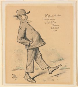 Algernon Charles Swinburne Wimbledon Commonissa tekijältä Edward Tennyson Reed