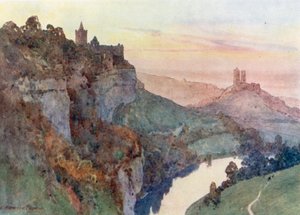 Rudelsburg ja Saaleck (värilitro)