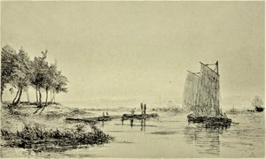 Näkymä Whitlingamiin tekijältä Edward Thomas Daniell