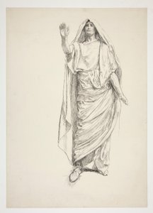 Anthony (aluspiirustus .3138:lle) - Julius Caesar tekijältä Edwin Austin Abbey