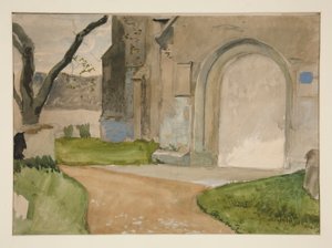 Arkkitehtuuritutkimus tekijältä Edwin Austin Abbey