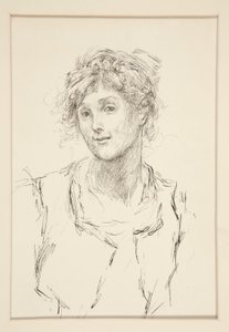 Audrey, kuvitus näytökselle V, kohtaus i, kuten haluat tekijältä Edwin Austin Abbey
