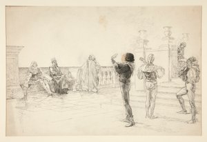 Balthazar laulaa: tekijältä Edwin Austin Abbey