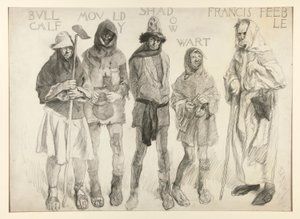 Ennen Justice Shallow tekijältä Edwin Austin Abbey
