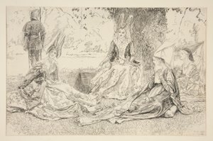Ennen prinsessaa tekijältä Edwin Austin Abbey