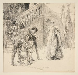 Benedick: tekijältä Edwin Austin Abbey