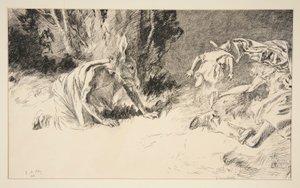 Pohja: tekijältä Edwin Austin Abbey