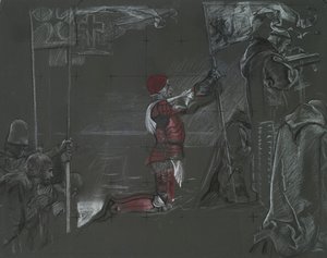 Columbus etsii uutta maailmaa tekijältä Edwin Austin Abbey