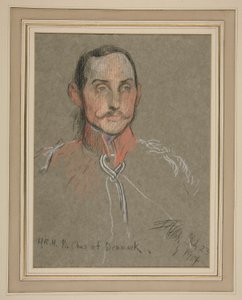 Edward VII:n kruunaus Muotokuva: Tanskan prinssi Charles tekijältä Edwin Austin Abbey