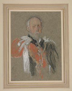 Edward VII:n kruunaus Muotokuva: Schleswig-Holsteinin prinssi Christian tekijältä Edwin Austin Abbey