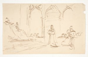 Varhainen opiskelu varten tekijältä Edwin Austin Abbey