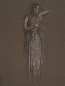 Varhainen opiskelu varten tekijältä Edwin Austin Abbey