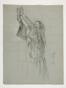 Kuvatutkimus kuningas Arthurille tekijältä Edwin Austin Abbey