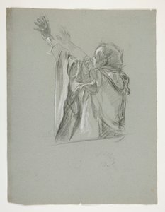 Kuvatutkimus kuningas Arthurille tekijältä Edwin Austin Abbey