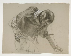 Kuvatutkimus kuningas Arthurille tekijältä Edwin Austin Abbey