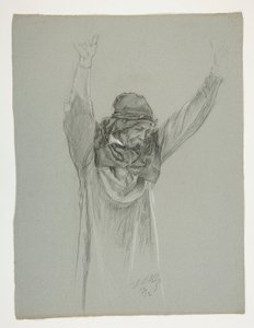 Kuvatutkimus kuningas Arthurille tekijältä Edwin Austin Abbey