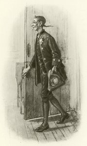Ichabod Crane (syväpaino) tekijältä Edwin Austin Abbey