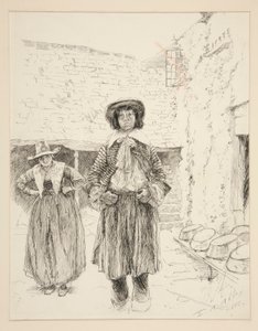 Kuvitus varten tekijältä Edwin Austin Abbey