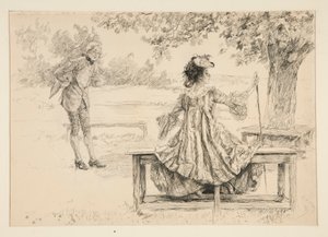Kuvitus varten tekijältä Edwin Austin Abbey