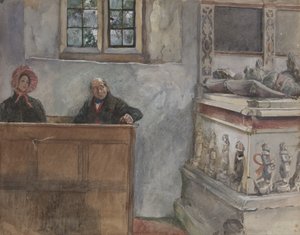 Kirkossa tekijältä Edwin Austin Abbey