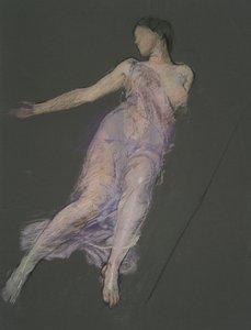 Mahdollisesti tutkimus hahmolle klo 17 varten tekijältä Edwin Austin Abbey