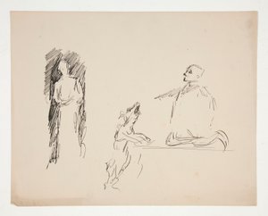 Arkki figuuritutkimuksista tekijältä Edwin Austin Abbey