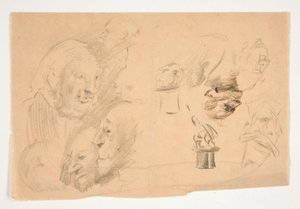 Arkki luonnoksia tekijältä Edwin Austin Abbey
