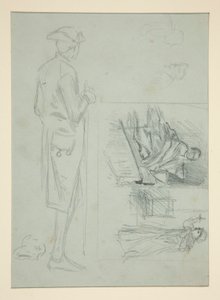 Arkki luonnoksia tekijältä Edwin Austin Abbey