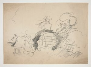 Arkki luonnoksia tekijältä Edwin Austin Abbey