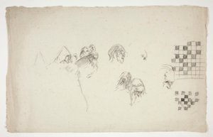 Arkki luonnoksia varten tekijältä Edwin Austin Abbey