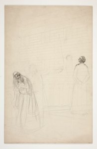 Shylock sillalla - Act I, Venetsian kauppias tekijältä Edwin Austin Abbey
