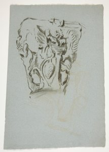 Luonnos pääomasta tekijältä Edwin Austin Abbey