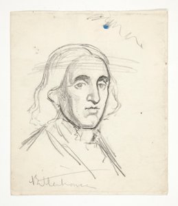 Tutkimus Rittenhouselle: luonnos seinämaalauksesta osavaltion pääkaupunkirakennukseen Harrisburgissa, Pennsylvaniassa, 1902-1911 (valmistaja John Singer Sargent) tekijältä Edwin Austin Abbey