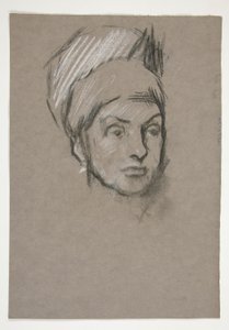 Study for Science: luonnos seinämaalauksesta osavaltion pääkaupunkiseudulle Harrisburgissa, Pennsylvaniassa, 1902-1911 (valmistaja John Singer Sargent) tekijältä Edwin Austin Abbey