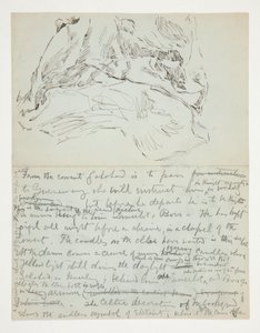 Tutkimus Pyhän Graalin etsinnästä (15 maalauksen sarja Bostonin julkiselle kirjastolle, valmistui vuonna 1901): verhojen tutkimus tekijältä Edwin Austin Abbey