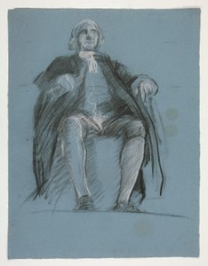 Tutkimus kenraali John Peter Gabriel Muhlenbergin hahmolle vuonna tekijältä Edwin Austin Abbey