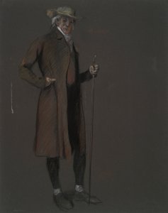 Tutkimus John Bartramin hahmolle, in tekijältä Edwin Austin Abbey