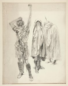 Tutkimus tuntemattomaan Shakespearen näytelmään tekijältä Edwin Austin Abbey